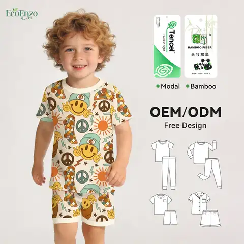 Direct Kids Bamboo Pajamas Unisex Verified Source China