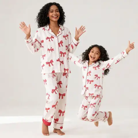 Top Long Sleeve Bamboo Pajama Set China Leading Source