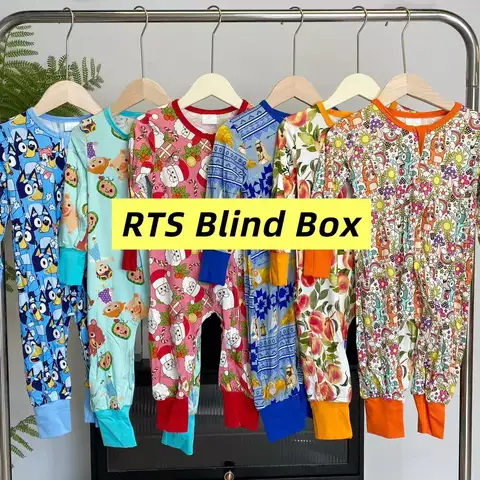 China Wholesale Ready To Ship Bamboo Pajamas Mystery Boxcar Pajamas Supplier