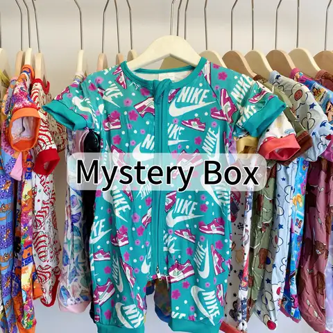 Factory Top Wholesale Custom Bamboo Cute Newborn Baby Girls Wildflower High Quality Pajamas Romper Zippies Clothes Set Baby Verified China