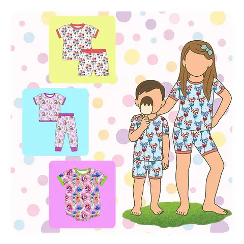 Manufacturer Verified Source Girl Bamboo Pajamas Direct Supplier