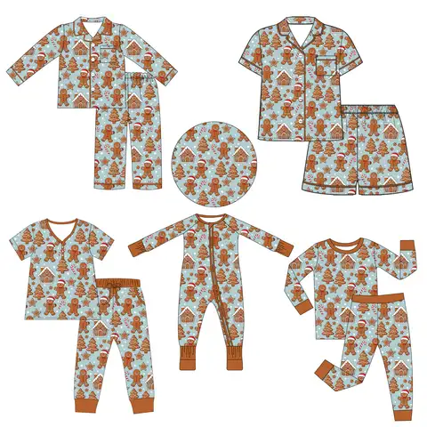 Factory Top Direct Christmas Bamboo Pajamasbaby Rompers China Manufacturer