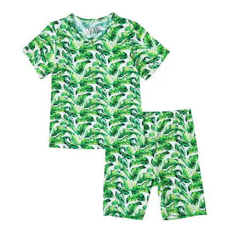 Wholesale 95 Bamboo 5Spandex Pajamas Toddler Clothing Custom Printed Logo Newborn Zipper Wholesale OEM Leading